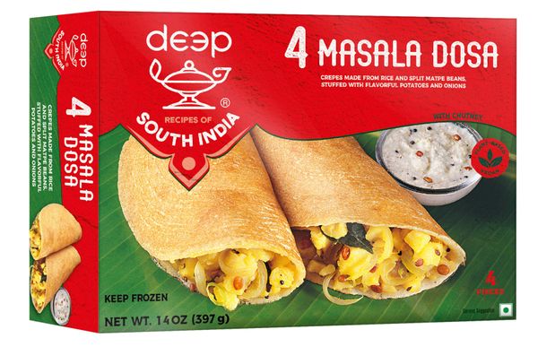 Deep Masala Dosa  4 Pieces (400g  14Oz)