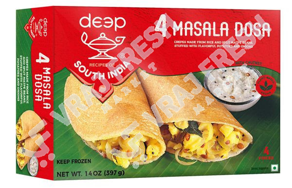 Deep Masala Dosa  4 Pieces (400g  14Oz)