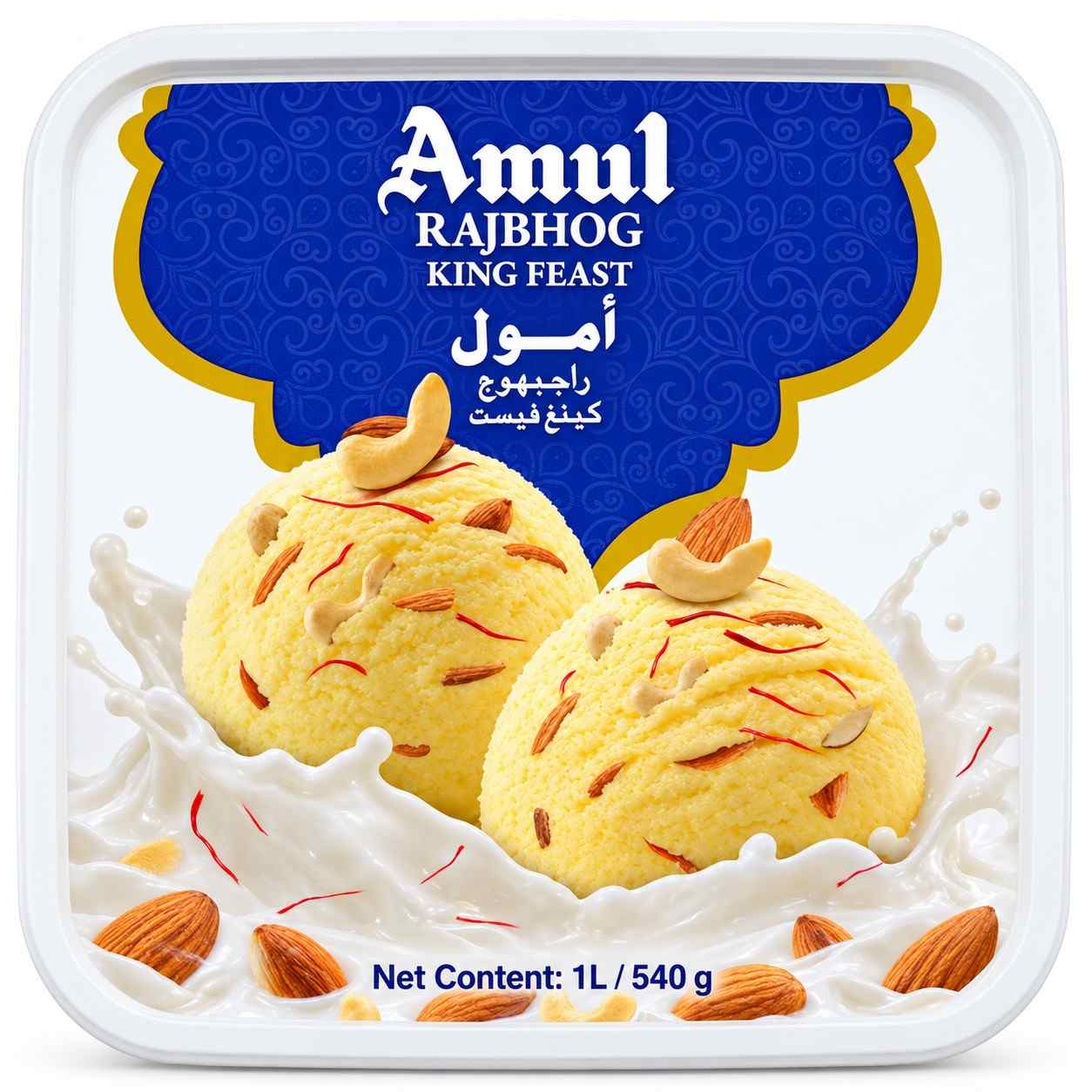Amul Rajbhog King Feast Ice Cream (1LTR)