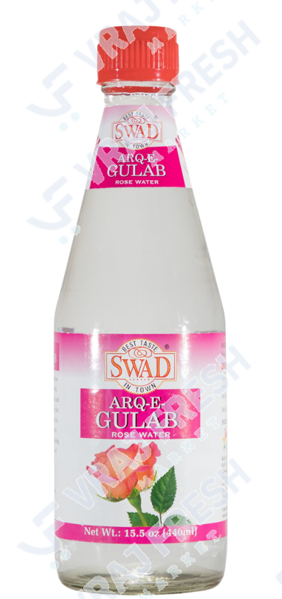 Swad Arq-E-Gulab Rose Water (440ml  14.9Oz)