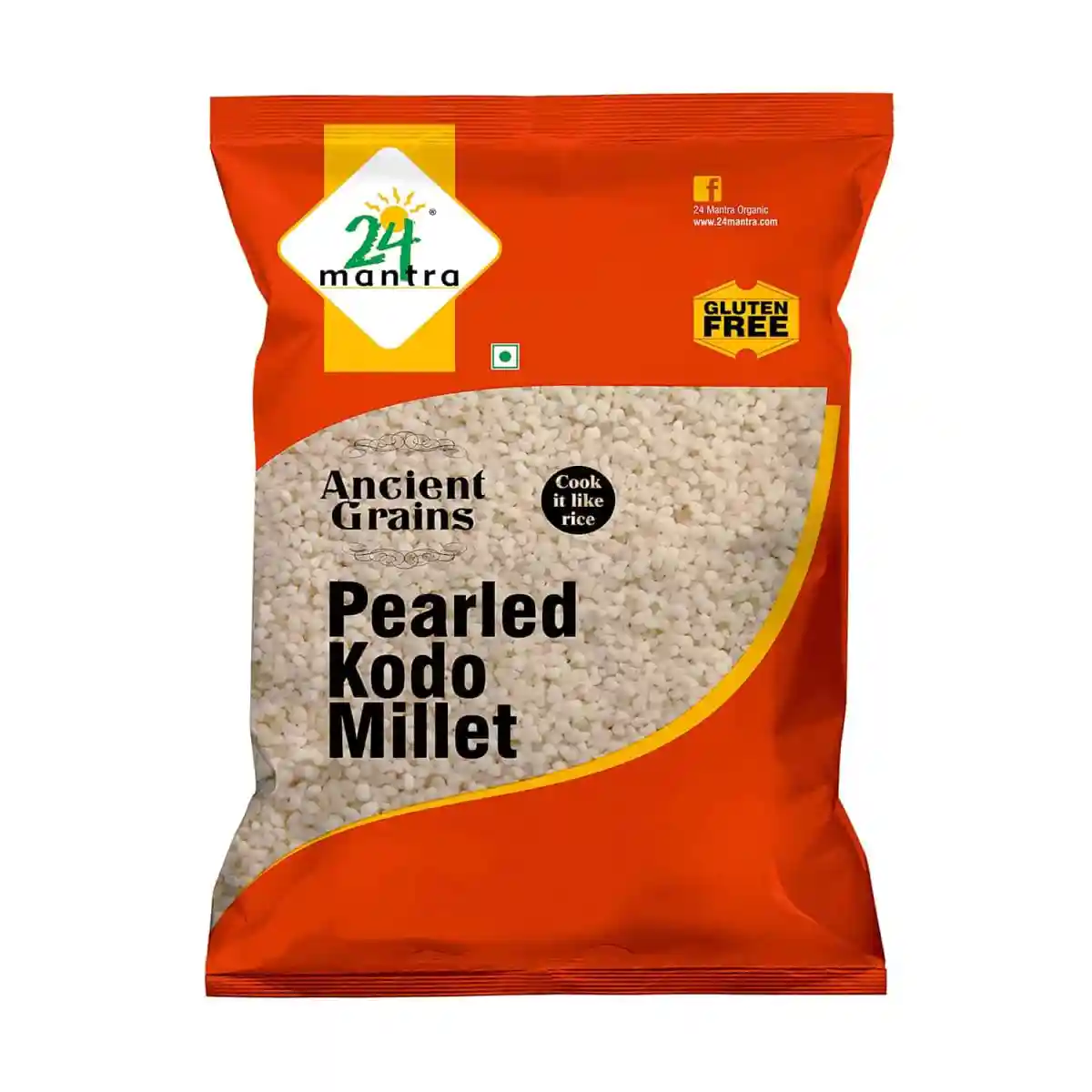 24 Mantra Pearled Kodo Millet (1kg 2lb)