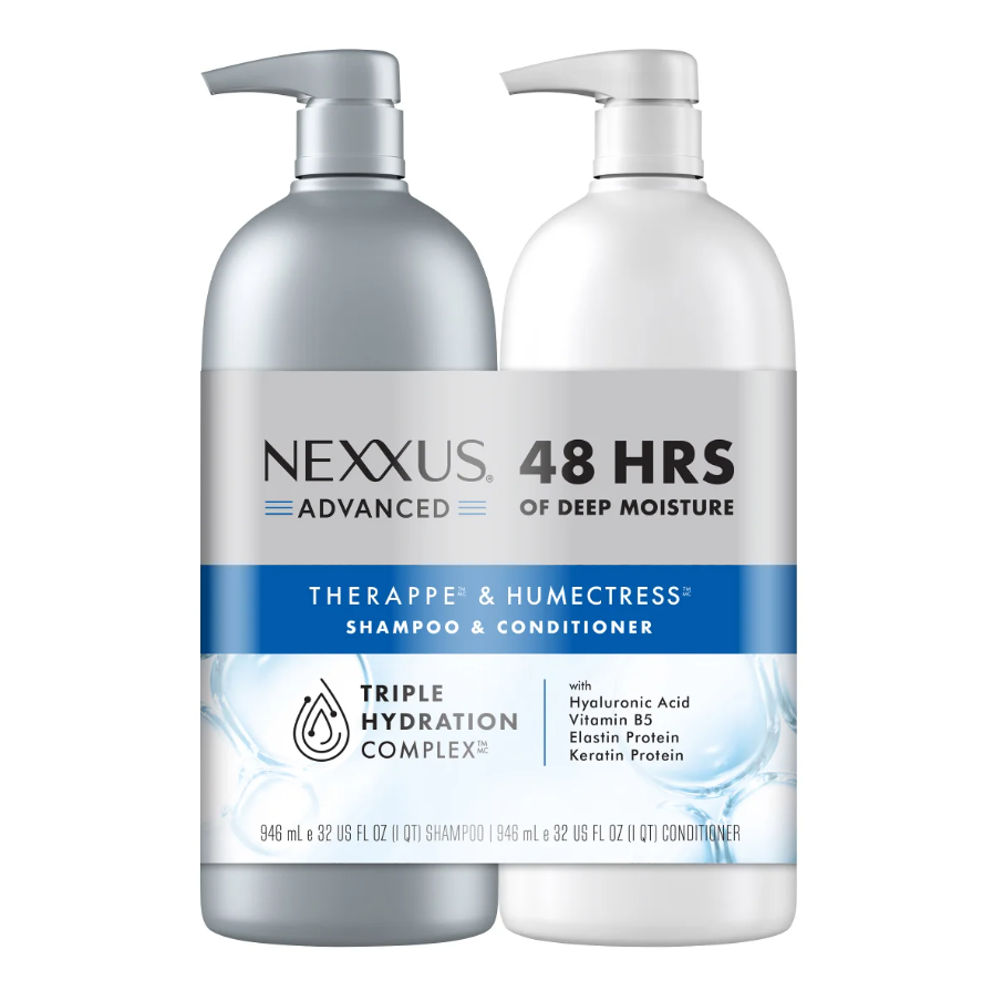 Nexxus Advanced Therappe Shampoo and Humectress Conditioner (32 fl oz  2 Pack)