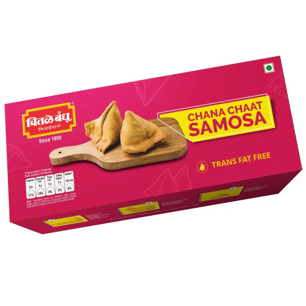 Chitale Bandhu Chana Chaat Samosa (200g 7oz)
