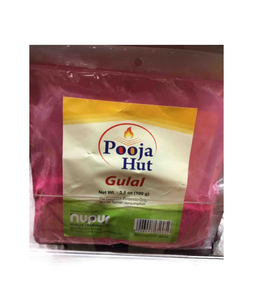 Pooja Hut Gulal (100g  3.5Oz)