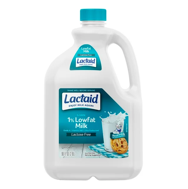 Lactaid 1% Low Fat Milk (96 oz  2.8L)