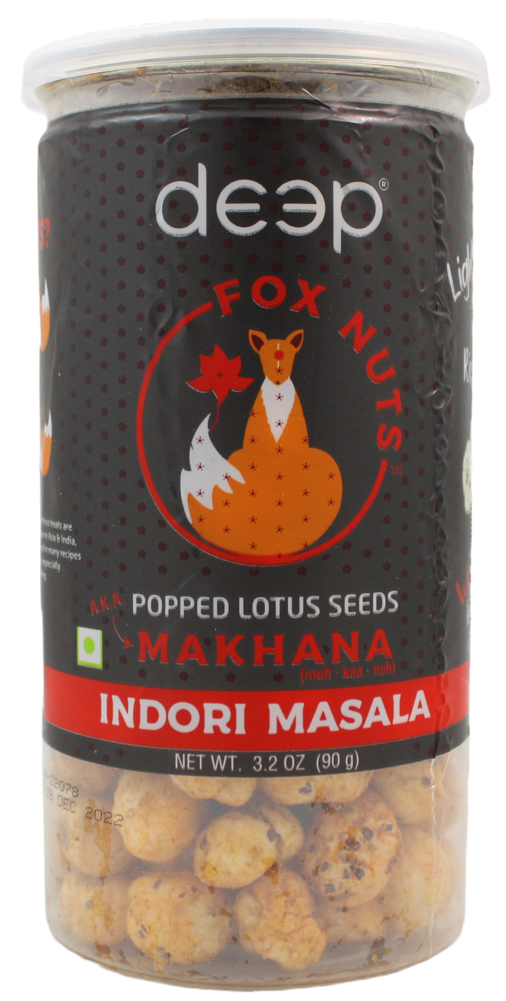 Deep Makhana Indori Masala (90g  3.2Oz)