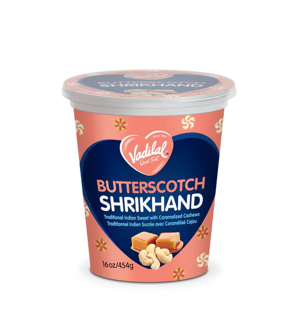 Vadilal Butterscotch Shrikhand (454g  16Oz)