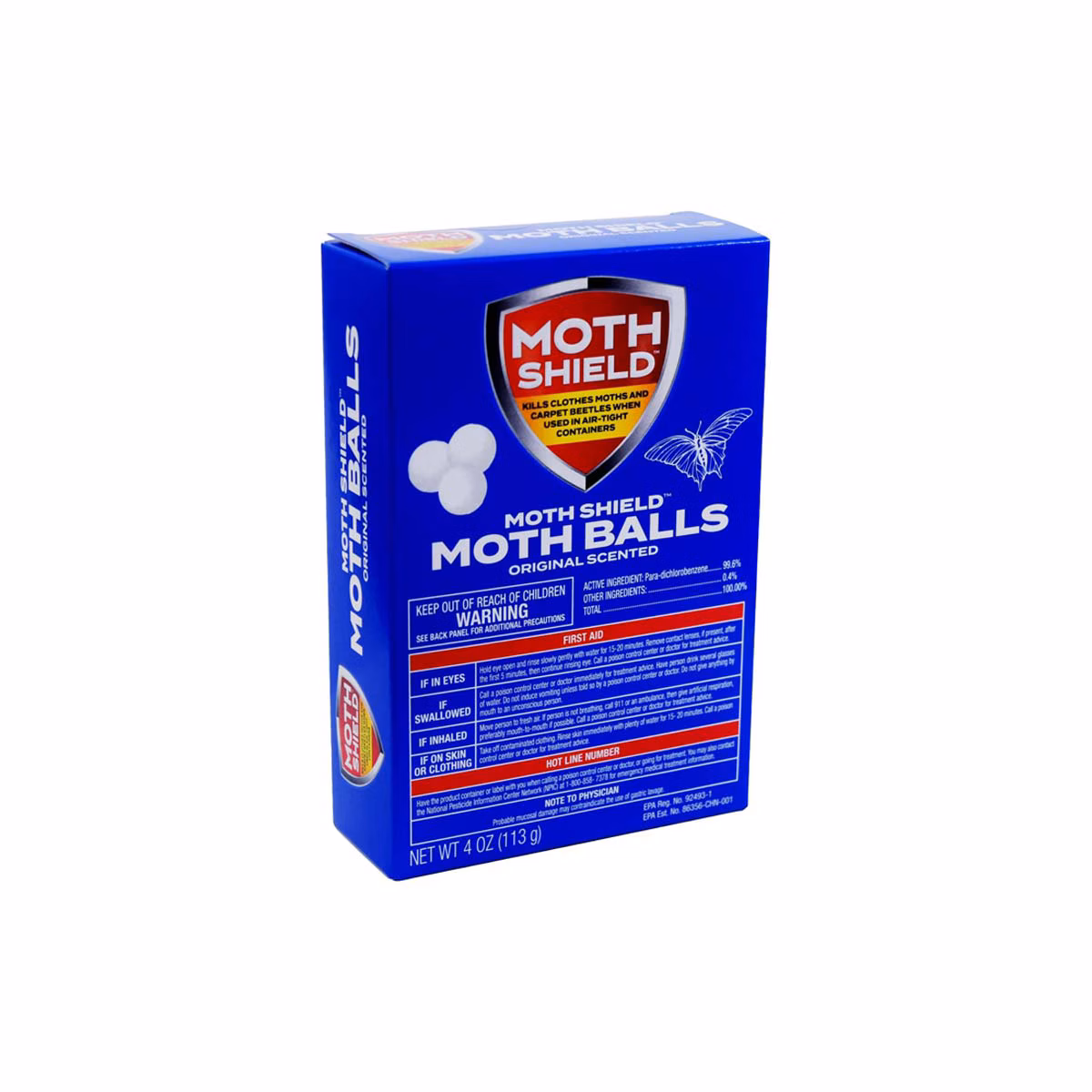 Moth Shield Moth Balls 1pack
