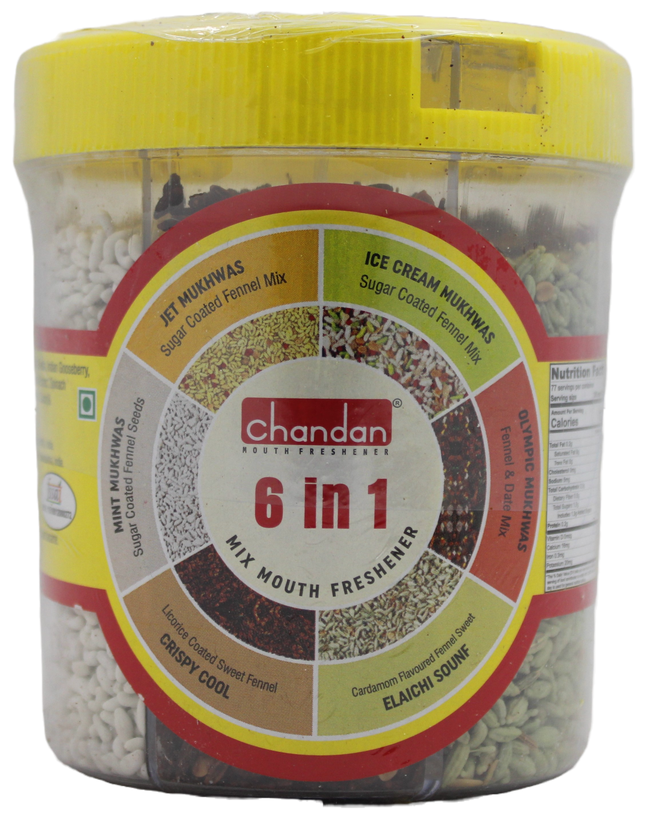 Chandan 6 In 1 Mouth Freshener (230g  8.11Oz)