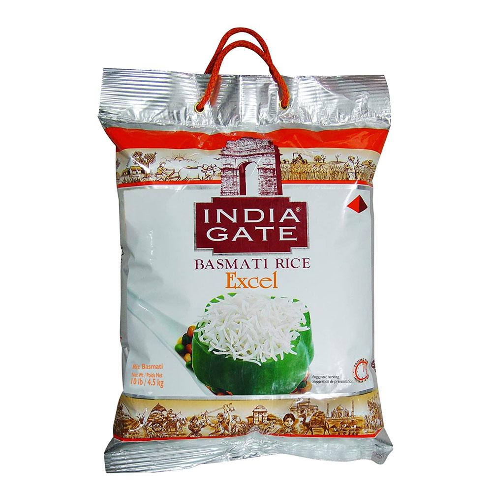 India Gate Excel Basmati Rice (4.5kg  10lb)