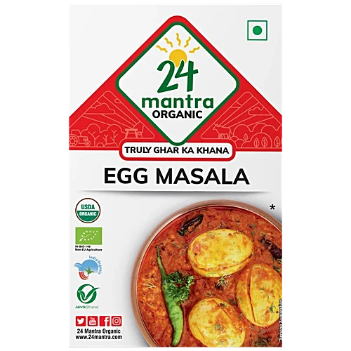 24 Mantra Organic Egg Masala (100g 3.5oz)