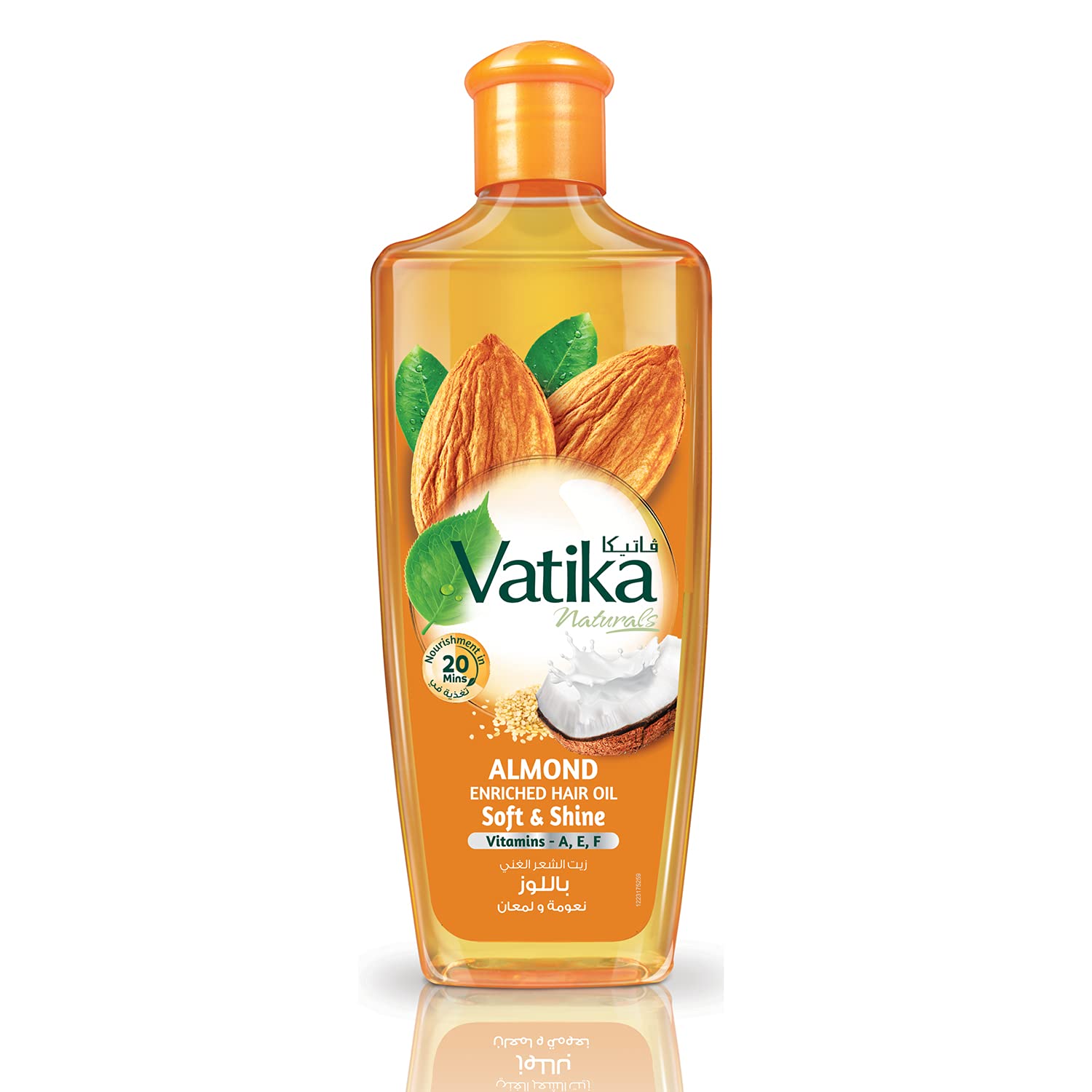 Vatika Naturals Almond Hair Oil (300ml  10.15oz)