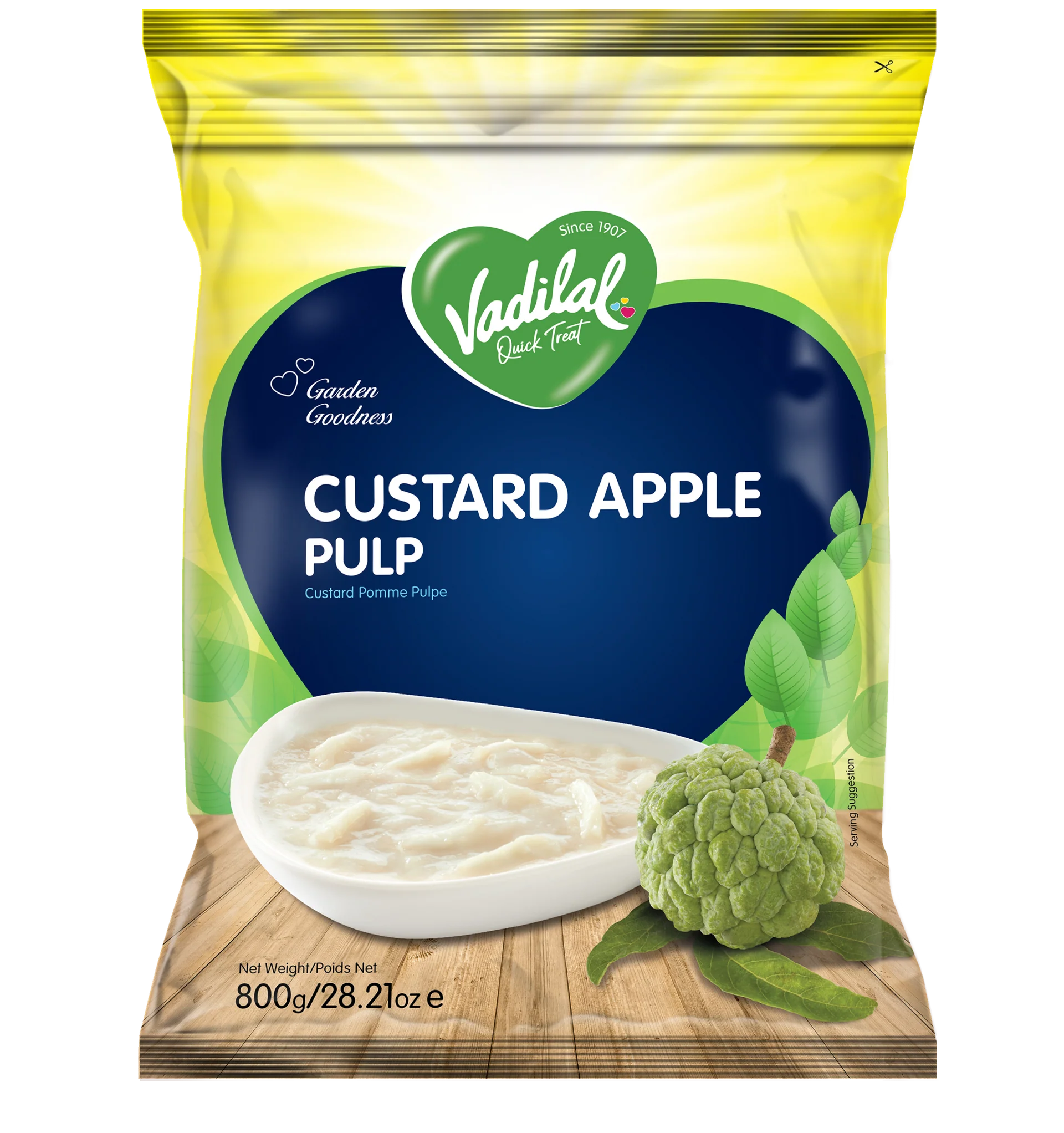 Vadilal Custard Apple Pulp (800g  28oz)