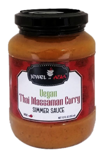 Jewel Of Asia Vegan Thai Massaman Curry Simmer Sauce (330ml, 11.16oz)
