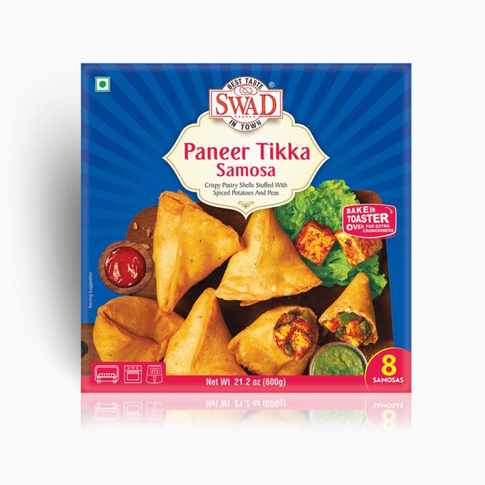 Swad Paneer Tikka Samosa (600g  21.2oz)
