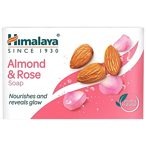 Himalaya Almond & Rose Soap (125g 4.4oz)