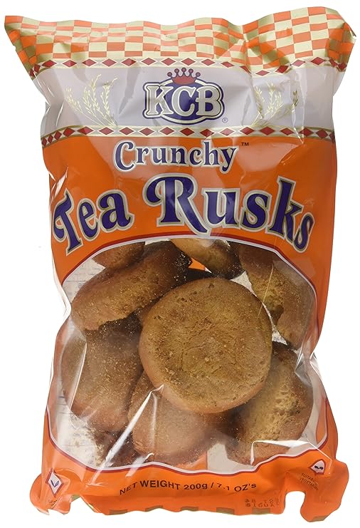 Kcb Crunchy Tea Rusks (200g  7.1Oz)
