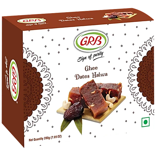 GRB Ghee Dates Halwa (200g 7.05oz)