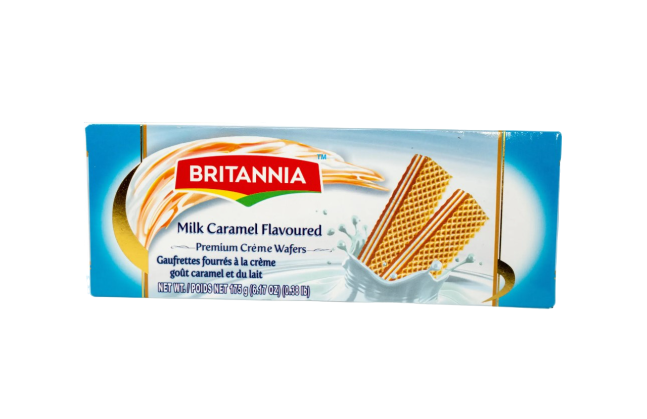 Britannia Milk Caramel Creme Wafers (175g  6.17Oz)