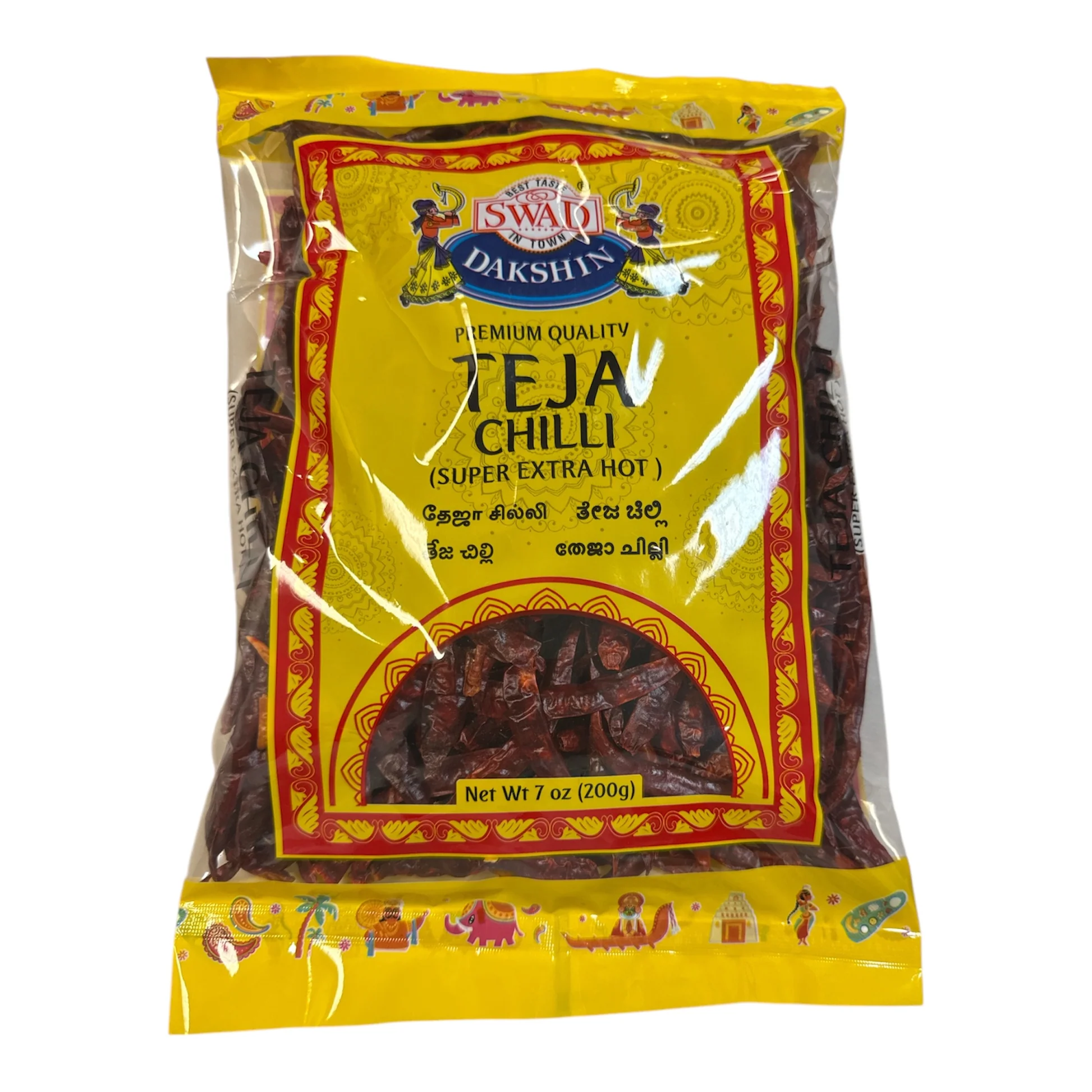 Swad Dakshin Teja Chilli Super Hot (200g 7oz)