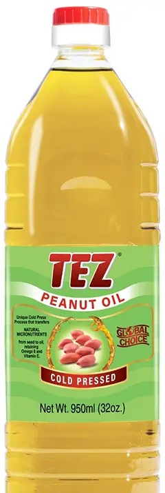 Tez Cold Pressed Peanut Oil 950ml
