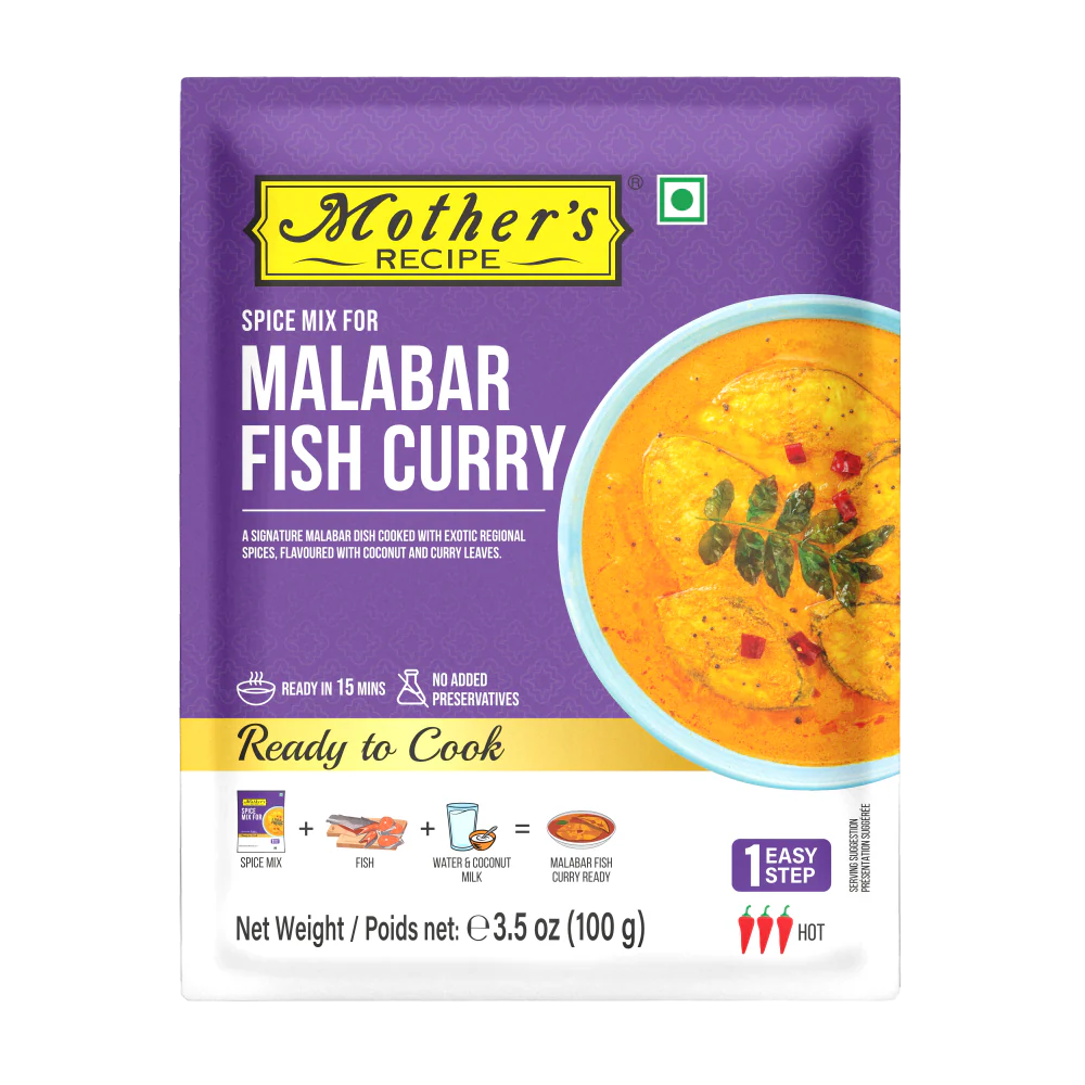 Mothers Malabar Fish Curry Masala (100g  3.5Oz)