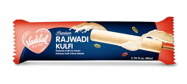 Vadilal Rajwadi Kulfi Stick (80ml  2.70Oz)