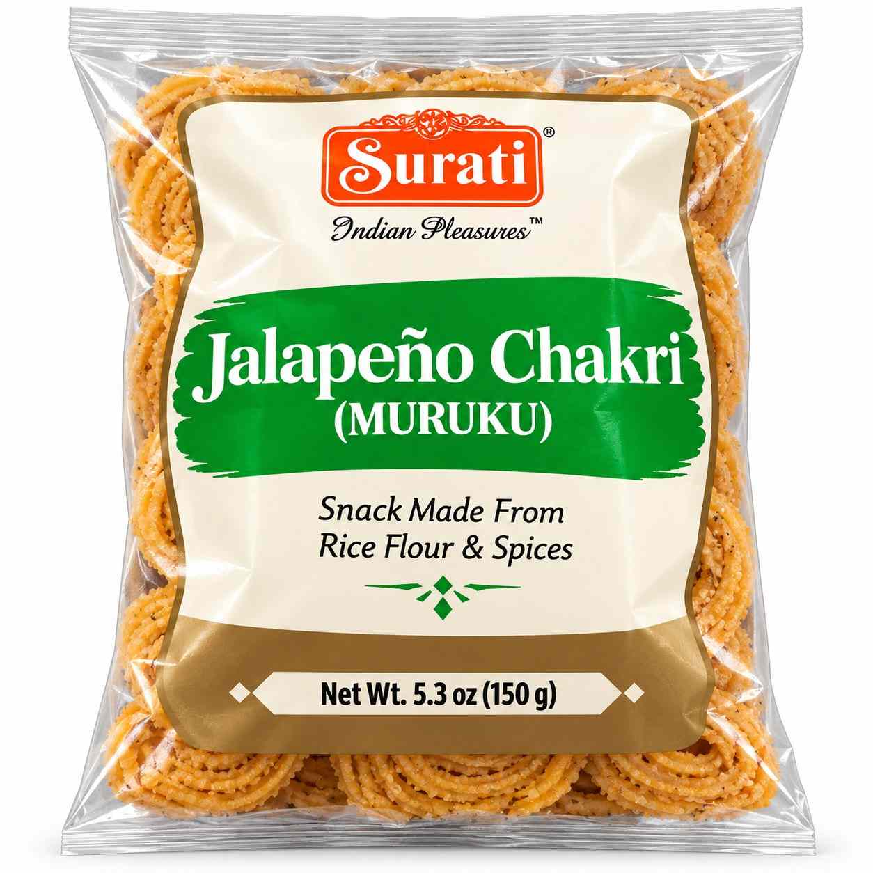 Surati Jalapeno Chakri (150g 5.3oz)