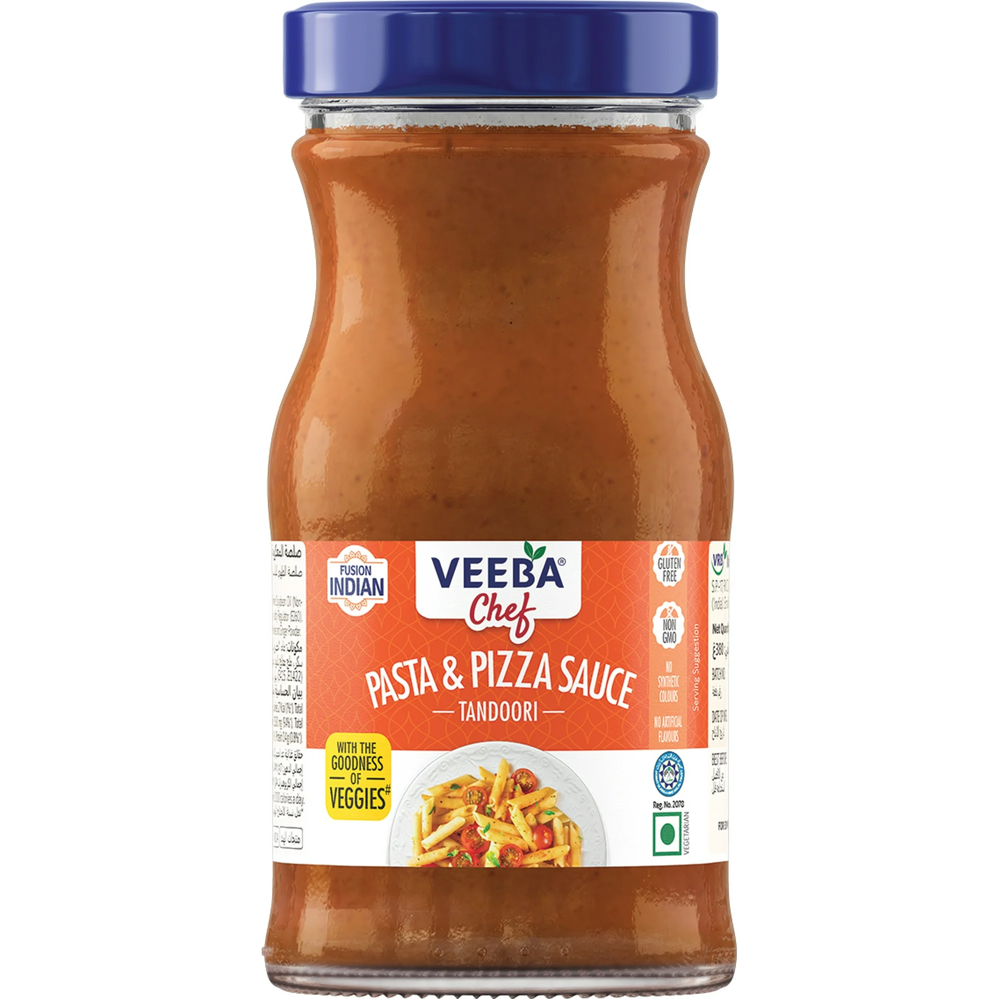 Veeba Pasta Pizza Tandoori Sauce (380g 13.5oz)