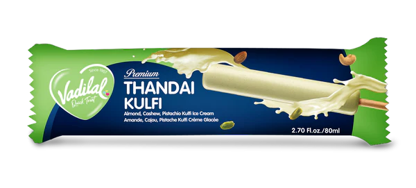 Vadilal Thandai Kulfi Stick (80ml  2.70Oz)