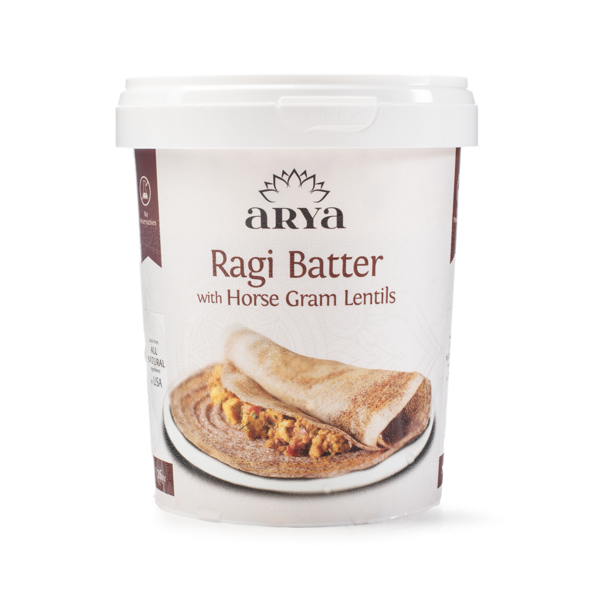 Arya Ragi Batter With Horse Gram Lentils (26oz)