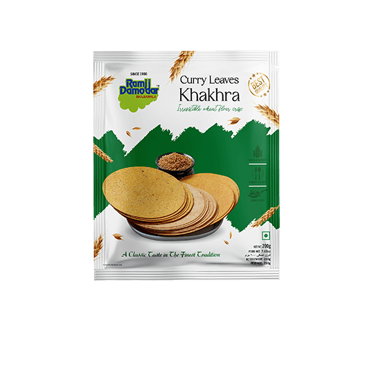Ramji Damodar Curry Leaves Khakhra (200g 7oz)