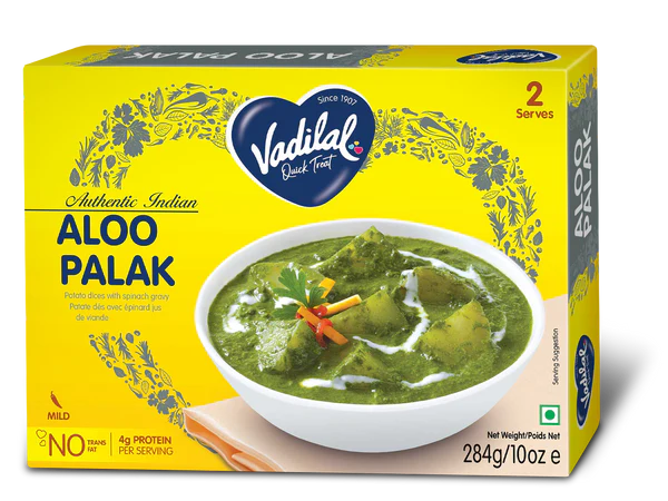 Vadilal Aloo Palak (284g  10Oz)