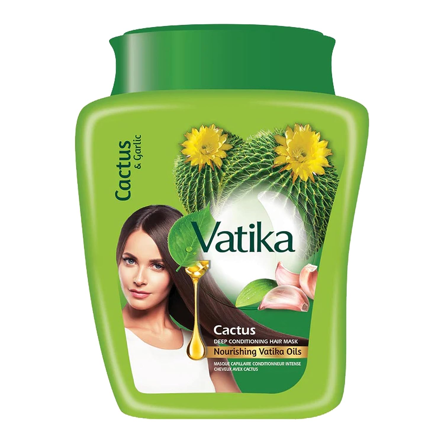 Vatika Cactus Conditioning Hair Mask (500g 17.6oz)