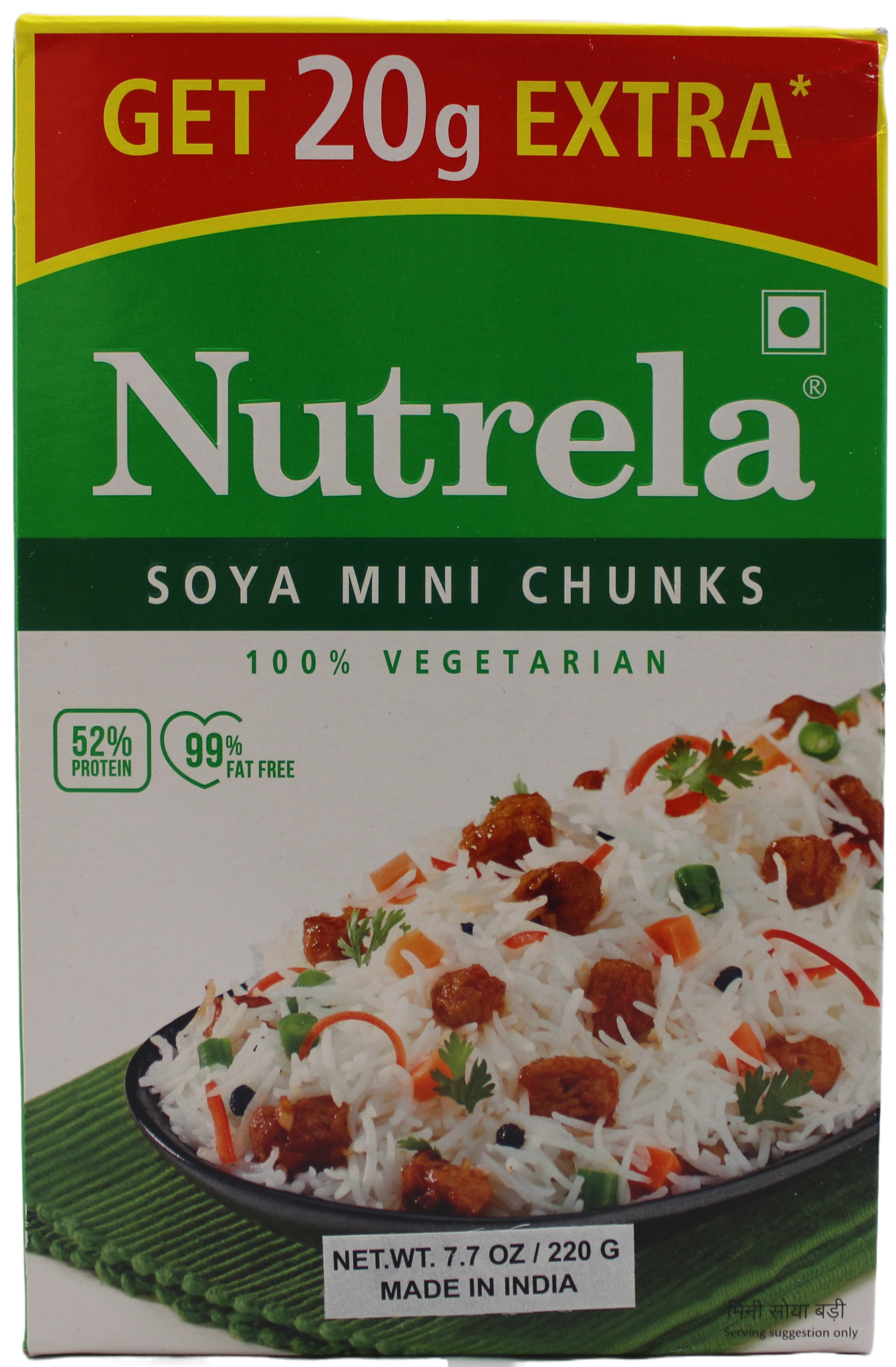 Nutrela Soya Mini Chunks (200g  7Oz)