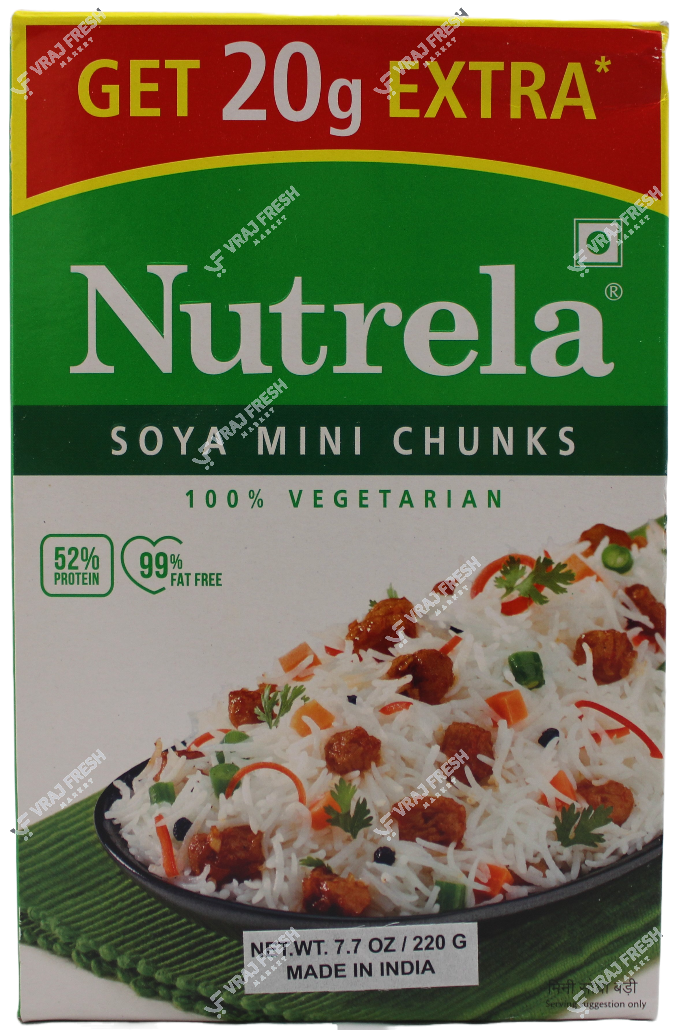 Nutrela Soya Mini Chunks (200g  7Oz)