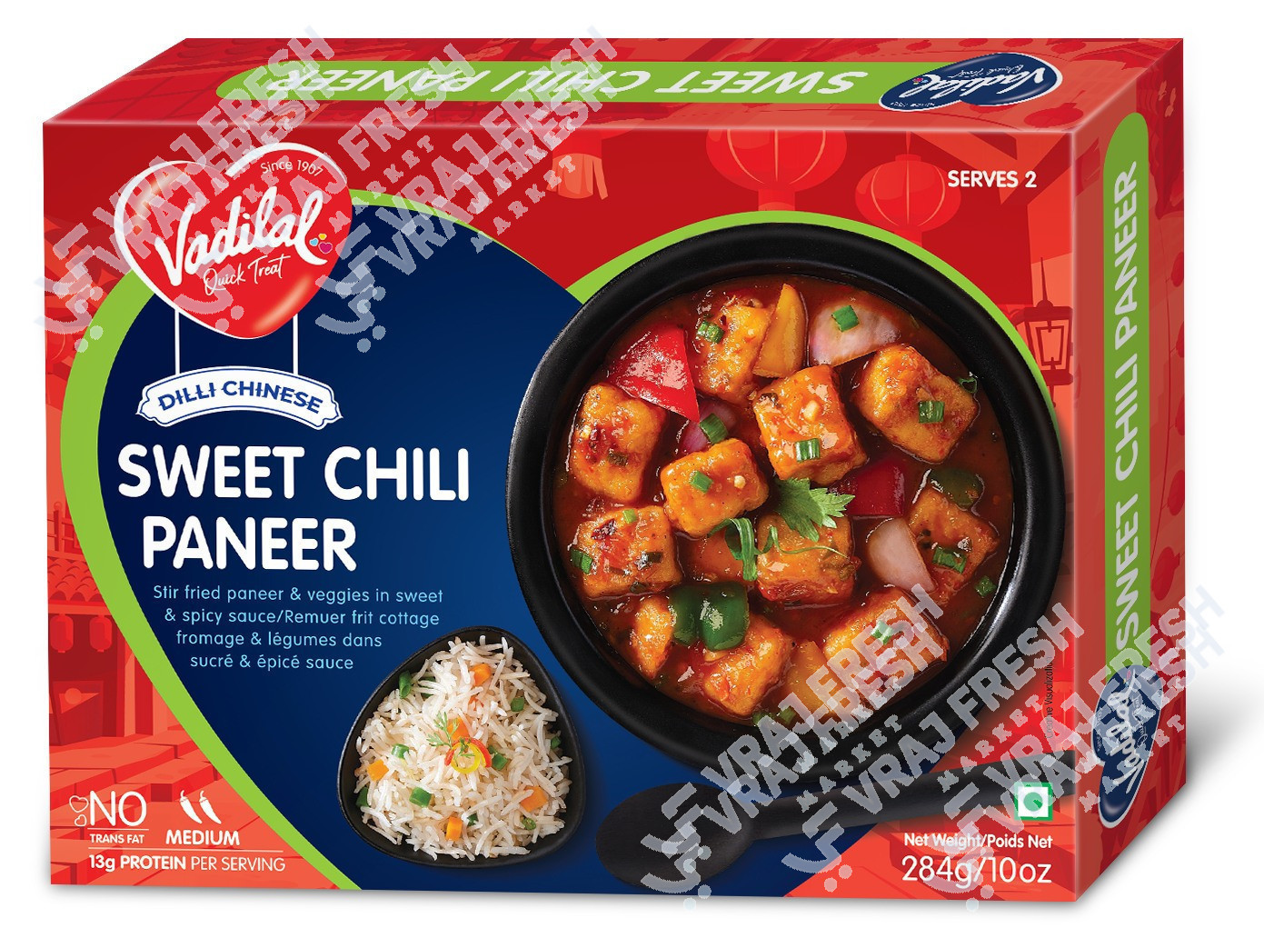 Vadilal Sweet Chili Paneer (284g  10Oz)
