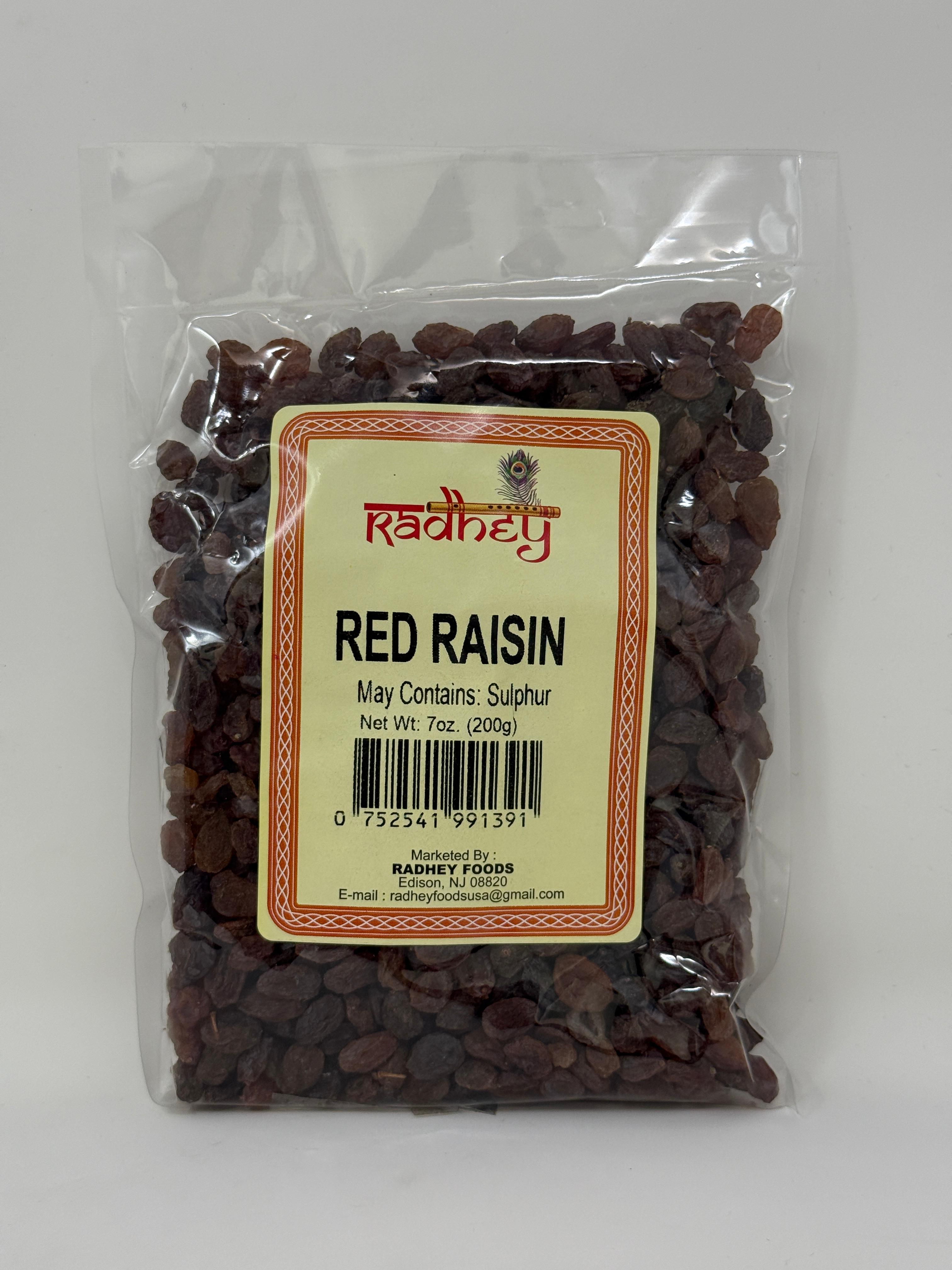Radhey Red Raisin (200g 7oz)