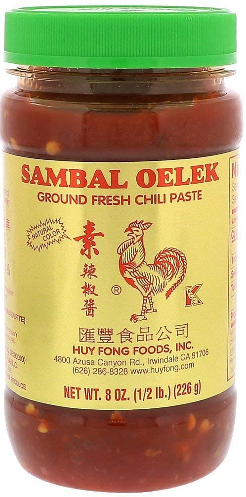 Sambal Oelek Ground Fresh Chili Paste (226G  8Oz)