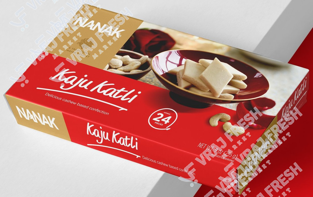 Nanak Kaju Katli 24 Pcs (255g  9oz)
