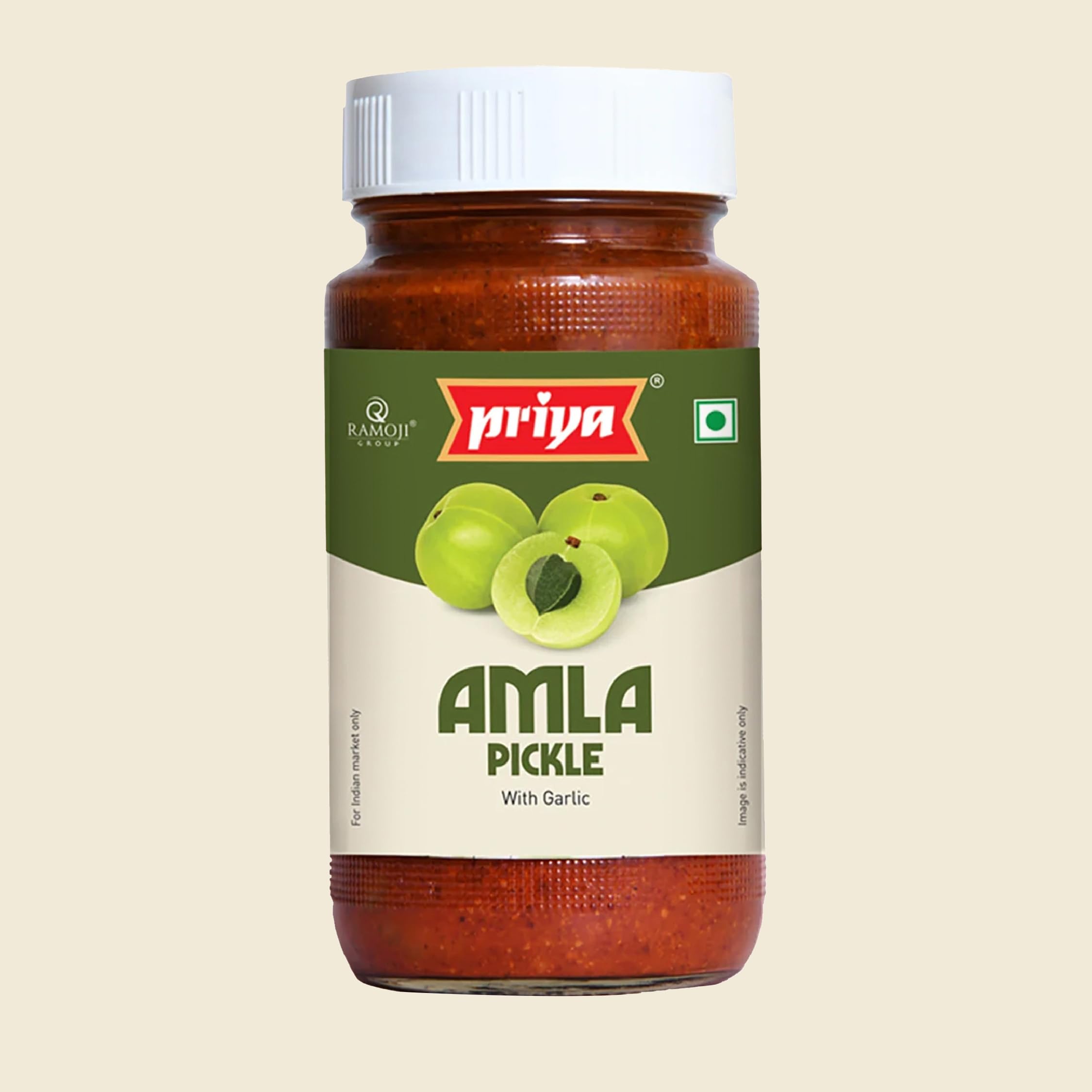 Priya Amla Pickle with Garlic (300g 10.6oz)