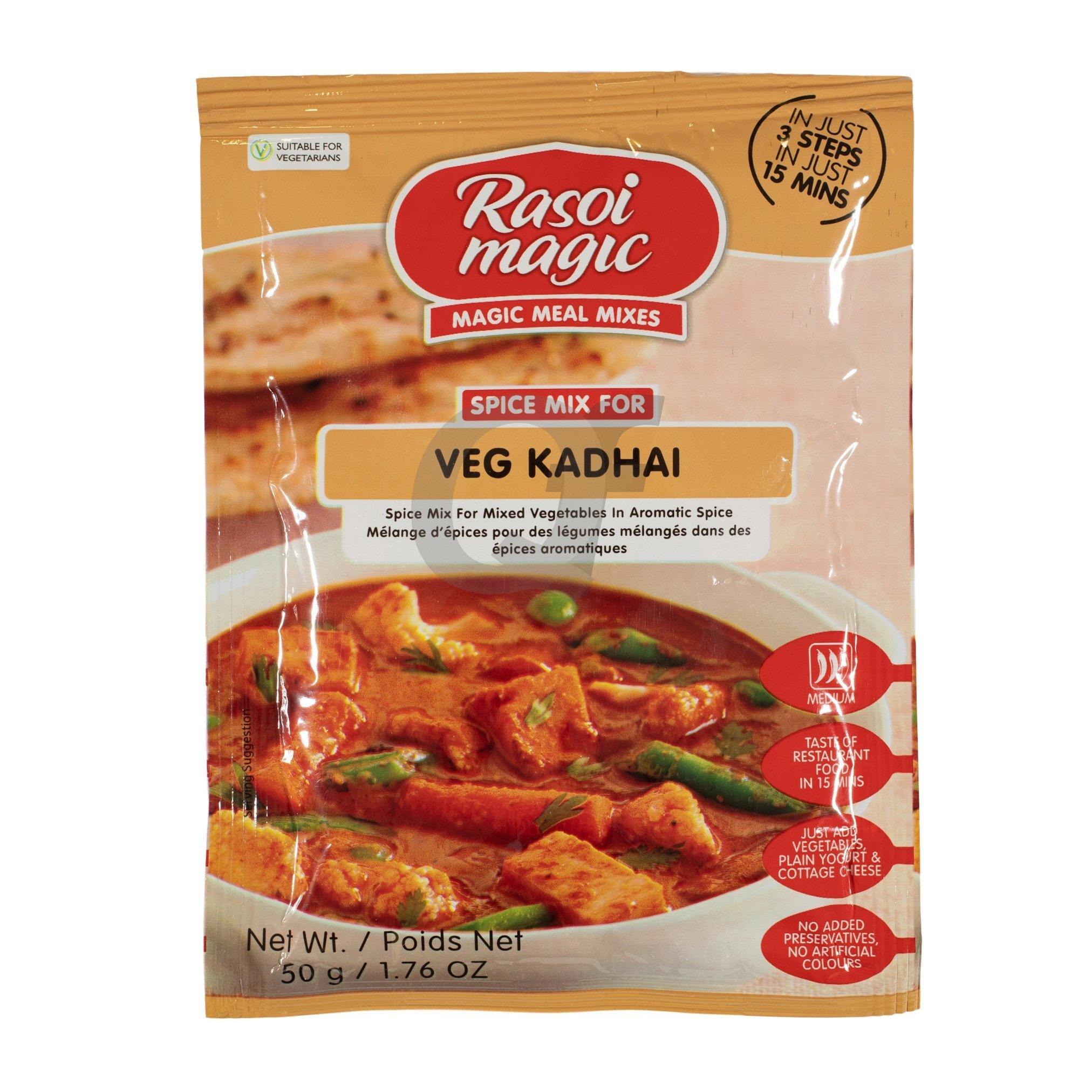Rasoi Magic Veg Kadhai Masala (50g  1.76Oz)