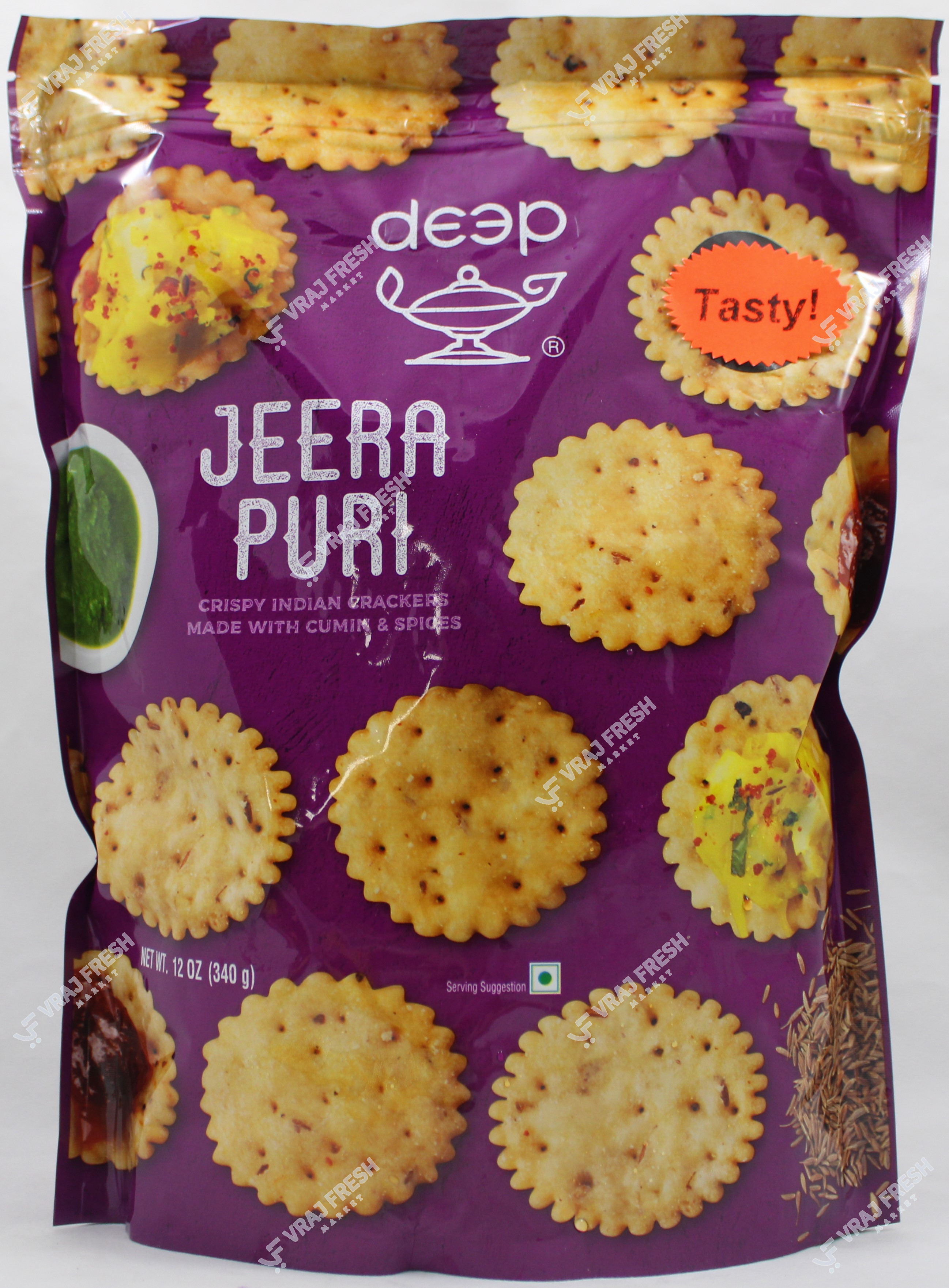 Deep Jeera Puri (340g  12Oz)