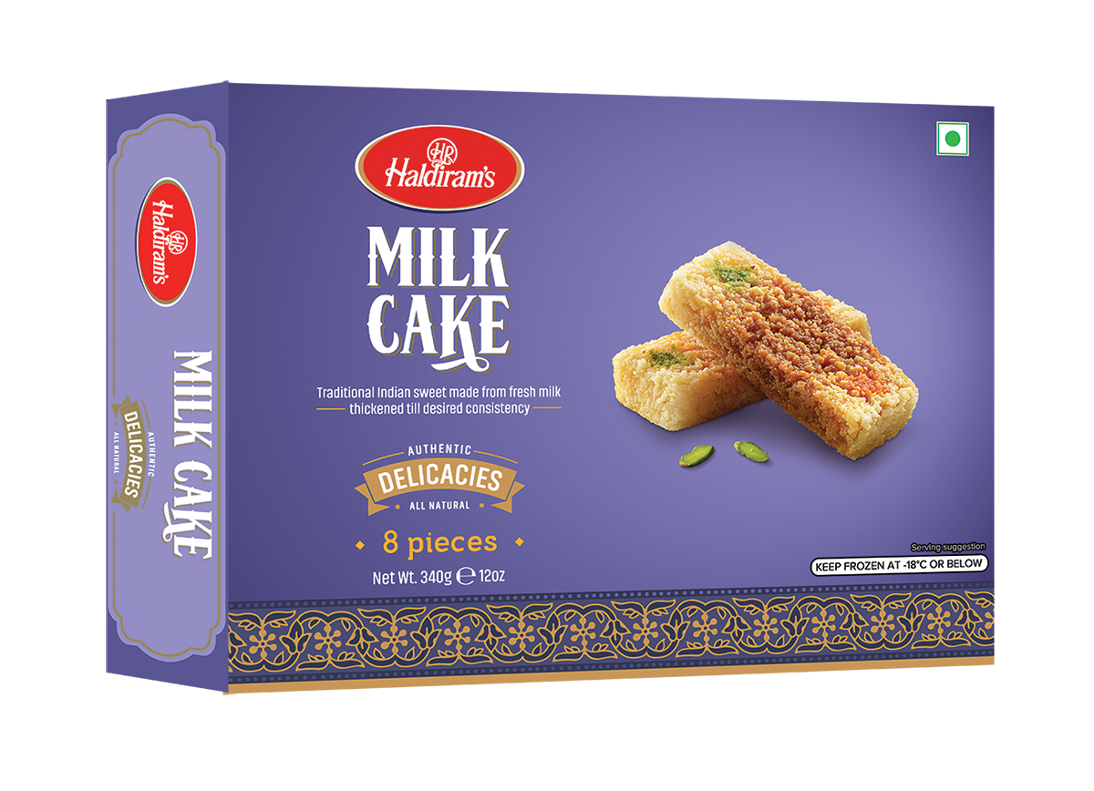 Haldiram Milk Cake  8 Pcs (340g  12Oz)