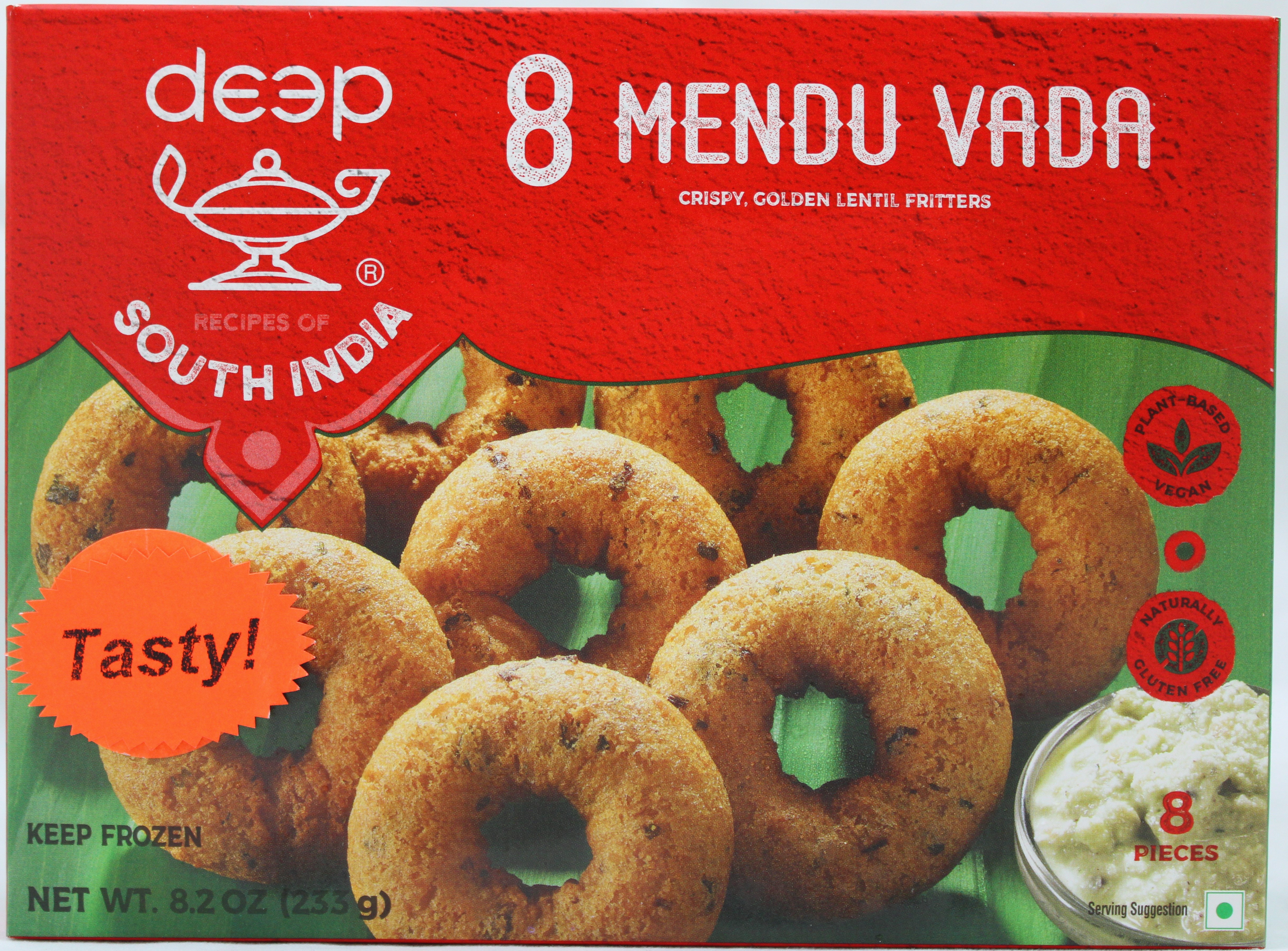 Deep Mendu Vada  8 Pieces (233g  8.2Oz)