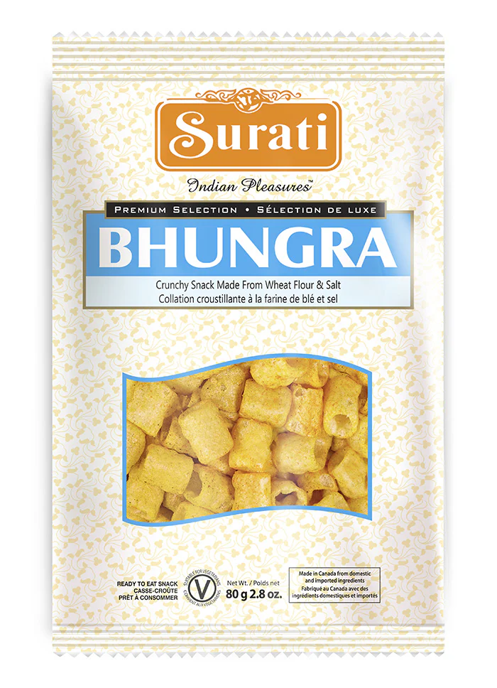 Surati Plain Bhungra (80g  2.8Oz)