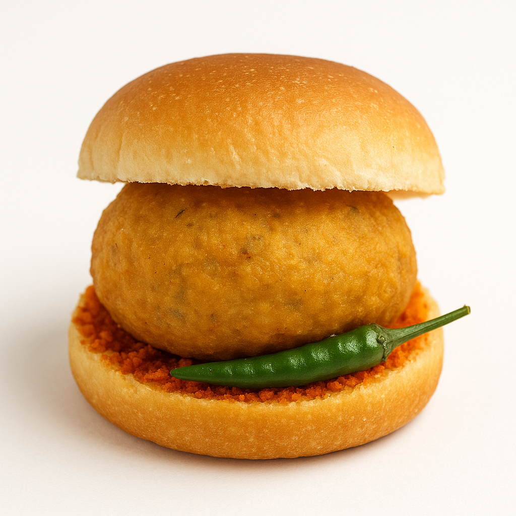 Fresh Vada Pav (2 Pieces)