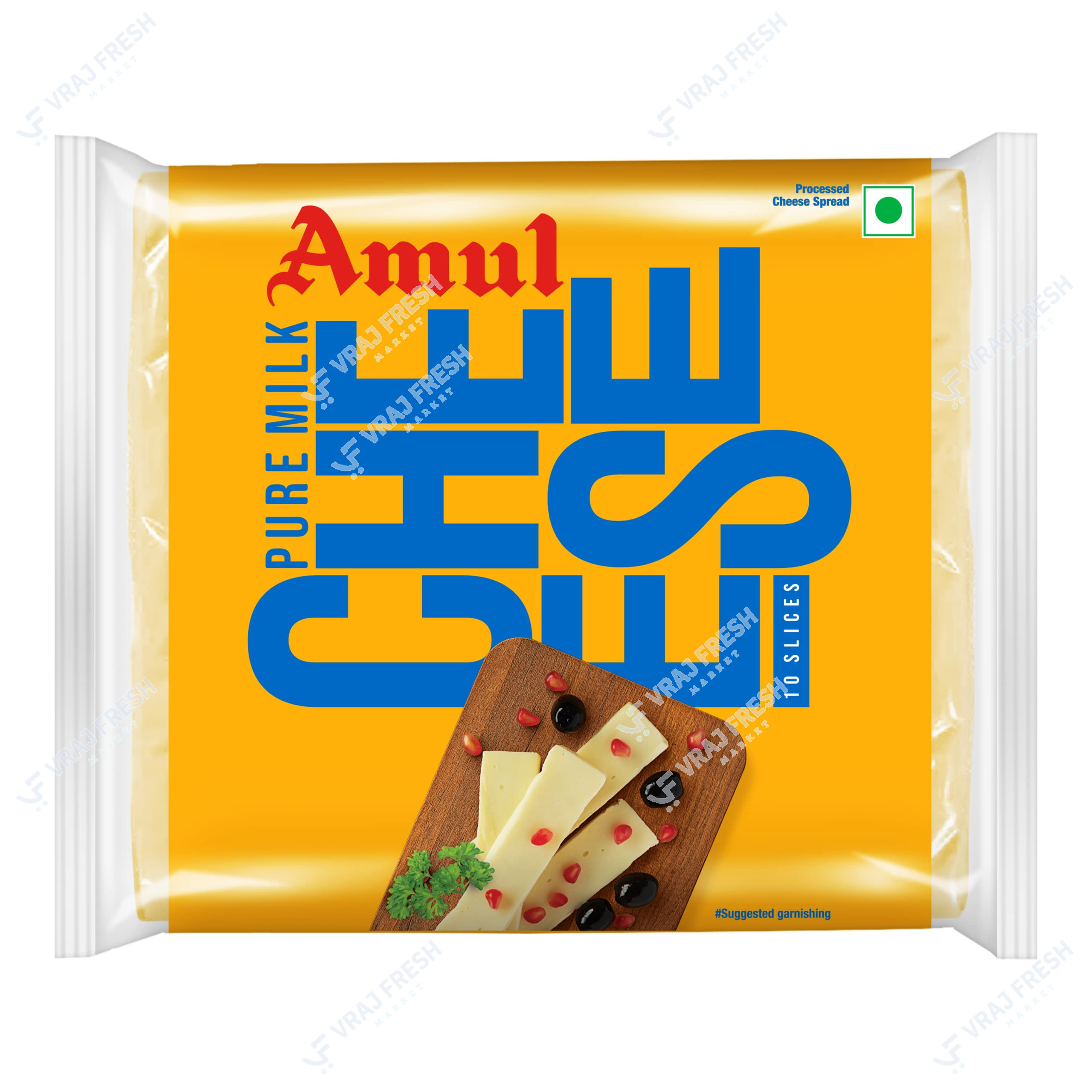 Amul Cheese Slices (10 Slices  200g)