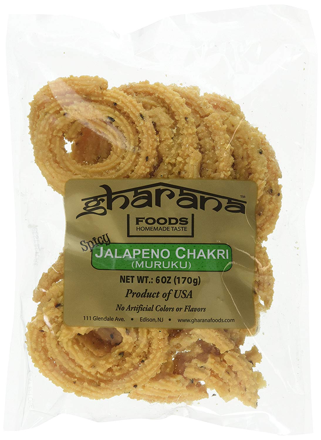 Gharana Jalapeno Chakri (170g  6Oz)