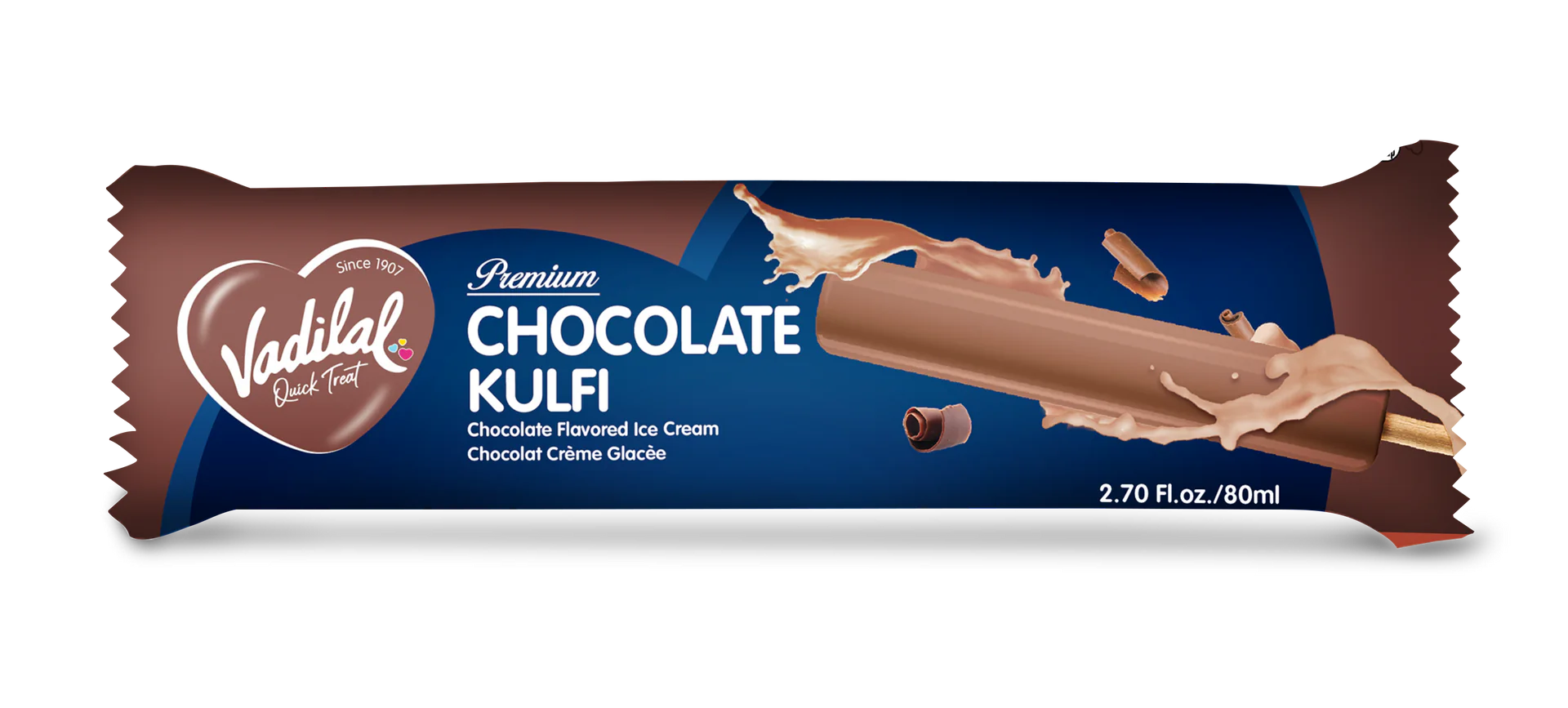 Vadilal Chocolate Kulfi (80ml  2.7 fl oz)